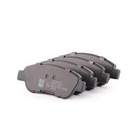 Brake Pads Set fits TOYOTA AYGO 1.0 Front 2005 on 1KR-FE Blue Print 04465YZZDT