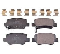 Brake Pads Set fits TOYOTA AVENSIS 2.0D Rear 08 to 18 Blue Print 04466YZZE5 New