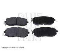 Brake Pads Set fits SUBARU XV GP7 2.0 Front 2012 on FB20B Blue Print 26296FJ020
