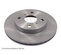 Blue Print Pair of Internally Vented Painted Brake Disc Rotor ADT343113 FRONT