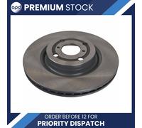 2x Brake Discs Pair Vented fits TOYOTA YARIS/VITZ 1.5 Front 2013 on 280mm Set
