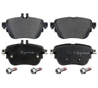 Brake Pads Set fits MERCEDES E220D 2.0D Rear 2016 on OM654.920 Blue Print New