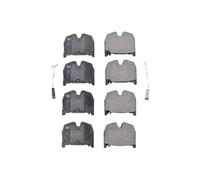 Brake Pads Set fits MERCEDES E55 AMG S211 5.4 Front 03 to 09 M113.990 Blue Print