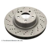 BLUE PRINT ADU174344 2x Brake disc Front Ø330mm perforated/vented Compatible with MERCEDES-BENZ S-Class Saloon W220 A2204210812 A2204212512 2204210812