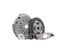Clutch Kit 3pc (Cover+Plate+Releaser) fits VW POLO 9N, Mk4, Mk5 1.4 03 to 14 New