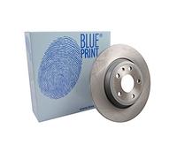 Blue Print ADV184303 Brake Disc Set (2 Brake Disc) rear, full, No. of Holes 5