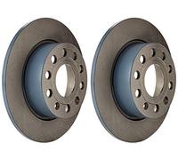 Blue Print Single Solid Brake Disc Rotor ADV184306 fits Rear