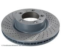 Blue Print ADV1843124 Front Left Brake Disc Perforated Vented 330Mm Fits Porsche