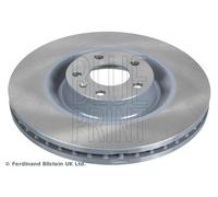 BLUE PRINT ADV184397 Brake Disc Front Braking System Coated Fits Audi A4
