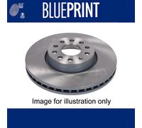 Blue Print Brake Disc ADBP430201 - Front Pair, Internally Vented, Fits MG ZS