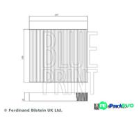 BLUE PRINT CABIN AIR FILTER ADBP250127