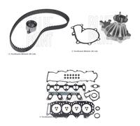 Blue Print Cam Belt Kit with Water Pump & Cylinder Head Gaske fits Mazda B-Serie