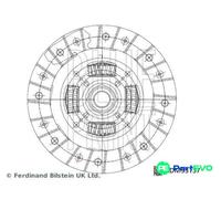 BLUE PRINT CLUTCH DISC ADM53137 FOR MAZDA