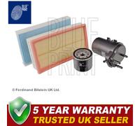 Blue Print Filter Set Oil Air Fuel Fits Nissan Juke 2010-2013 1.5 dCi #1