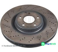 BLUE PRINT FRONT 2 X BRAKE DISC ADBP430036 FOR MERCEDES-BENZ