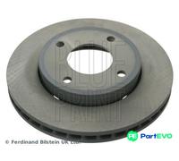 BLUE PRINT FRONT 2 X BRAKE DISC ADC443102 FOR MITSUBISHI SMART