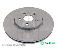 BLUE PRINT FRONT 2 X BRAKE DISC ADG043208 FOR OPEL VAUXHALL