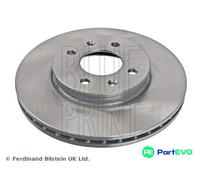 BLUE PRINT FRONT 2 X BRAKE DISC ADG043213 FOR HYUNDAI