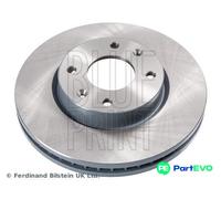 BLUE PRINT FRONT 2 X BRAKE DISC ADG04365 FOR HYUNDAI KIA