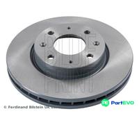 BLUE PRINT FRONT 2 X BRAKE DISC ADG04385 FOR KIA
