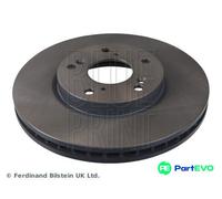 BLUE PRINT FRONT 2 X BRAKE DISC ADH24364 FOR HONDA