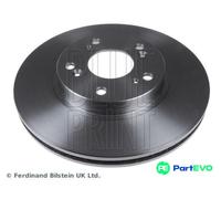 BLUE PRINT FRONT 2 X BRAKE DISC ADH24373 FOR HONDA