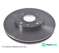 BLUE PRINT FRONT 2 X BRAKE DISC ADH24389 FOR HONDA