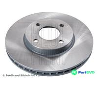 BLUE PRINT FRONT 2 X BRAKE DISC ADN143154 FOR NISSAN