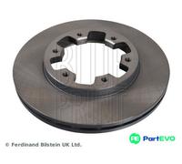 BLUE PRINT FRONT 2 X BRAKE DISC ADN14326 FOR NISSAN