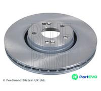 BLUE PRINT FRONT 2 X BRAKE DISC ADR164334 FOR RENAULT