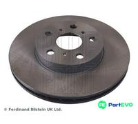 Blue Print Brake Disc ADT34356 - Front Vented 255mm Pair (Fits Toyota Celica)