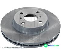 BLUE PRINT FRONT 2 X BRAKE DISC ADT34370 FOR TOYOTA