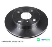 BLUE PRINT FRONT 2 X BRAKE DISC ADT34381 FOR TOYOTA