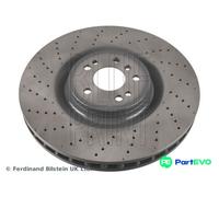 BLUE PRINT FRONT 2 X BRAKE DISC ADU1743122 FOR MERCEDES-BENZ