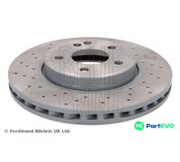 BLUE PRINT FRONT 2 X BRAKE DISC ADU174362 FOR MERCEDES-BENZ