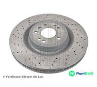 BLUE PRINT FRONT 2 X BRAKE DISC ADU174366 FOR MERCEDES-BENZ