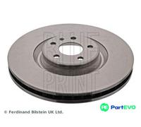 BLUE PRINT FRONT 2 X BRAKE DISC ADV184345 FOR AUDI