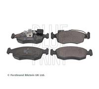 Blue Print Front Brake Pad Set fits Fiat 500 2007 on 1.2