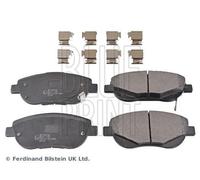 Brake Pads Set fits TOYOTA VERSO AUR21 2.2D Front 09 to 18 2AD-FHV Blue Print