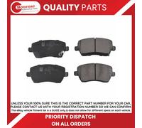 ADL ADK84236 BRAKE PAD SET DISC BRAKE Front