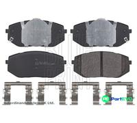 BLUE PRINT FRONT DISC BRAKE BRAKE PAD SET ADBP420113