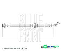 BLUE PRINT FRONT LEFT BRAKE HOSE ADBP530042 FOR NISSAN