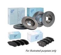 Brake Pads Set fits BMW 120D F40 2.0D Front 2019 on B47C20B Blue Print Quality