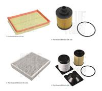 Blue Print Full Service Kit with Air, Oil, Fuel & Cabin F fits Vauxhall Meriva A