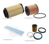 Blue Print Full Service Kit with Air, Oil, Fuel & Cabin Filters fits Mini Mini