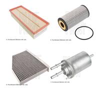 Blue Print Full Service Kit with Air, Oil, Fuel & Cabin Filters fits VW Beetle
