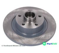 BLUE PRINT REAR 2 X BRAKE DISC ADBP430172 FOR RENAULT