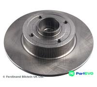 BLUE PRINT REAR 2 X BRAKE DISC ADN143139 FOR RENAULT