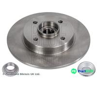 BLUE PRINT REAR 2 X BRAKE DISC ADP154351 FOR CITROËN PEUGEOT