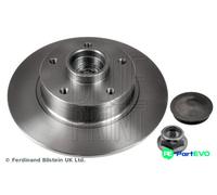 BLUE PRINT REAR 2 X BRAKE DISC ADR164304 FOR RENAULT